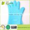2015 Useful Silicone BBQ Dish Washing Gloves