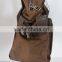 paris design large size plain brown branded men handbags