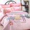 High quality sweet print color 4 pcs Bedding set