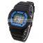 FT1185_BL Blue Color Dial LCD display Plastic Digital watch for kids