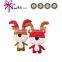 OEM custom Santa Claus's reindeer , animated christmas reindeer