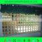 Acid Clear Cloudy Glass Brick with hole and cap price