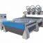 China Cheaper 3D CNC Carving Machine Price for cylindrical wood carving