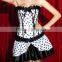 Walson Hot Sale Plus Size Corset Bustier Dress Brocade Party Sexy Burlesque Costume