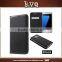 Transparent PC Ultra Thin Flip Phone Cover for Samsung Galaxy S7 Edge