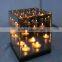 Factory Direct Cube de Verre Tea Light Candle Holder
