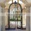 wrought iron gate single double open,pre-hung,main door design