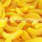 Canned yellow peach in syrup
