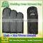 Foldable Suit Garment Bag with Zipper / Wedding Dress Garment Bag Cover