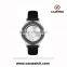 2016 New personalized double-layered colored diamond lady watch , unique charming design watch, special textured leather band