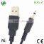 Customized good quality usb to mono plug with cable