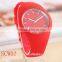 Popular quartz men women girl boy unisex jelly silicon watch