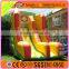 Colourful dry slide professional product inflatable plastic dry slide