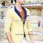2016 new design yellow color mens blazer slim fit blazer for man wholesaler