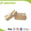 Disposable white plain paper fast food packaging box
