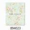 amazing foaming non woven wallpaper, pastoral flower wall decor for dressing room , strippable wall decal brands