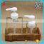 16oz 500ml customized glass best design shampoo bottle with pump