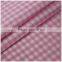 Fashionable lightweight cheap polyester check clothing fabric for ladies dress