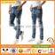 OEM Service Cheap Price Manufacture Mens Tight Cotton Jeans Wear