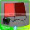 green/red/blue/ white color EL backlight el A4 size el backlight with 8 AA battery pack