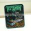 wovel label woven patch for clothing