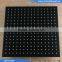 16 inch 40cm square black bathroom rain shower head