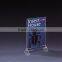 Design Made Silk Screen Acrylic PMMA /Acrylic Menu Holder