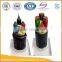 Copper core PVC insulated PVC sheath KVV control cable