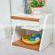 Modern white high glossy night table
