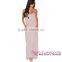 Light Blue Loose Fit Maxi fashion sleeping chiffon custom maxi dress