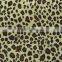 yellow leopard patter polyester satin Spandex elastic print Fabric donald duck fabric