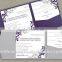 No.1 sales Elegant Handmade wedding decorations wedding Greeting Card pyramid sale