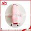 OEM factory soft baby toy pink rattle , plush pink wrist rattle