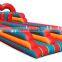Heart Arch Inflatable Bungee Run Challenge,double Lane Inflatable Bungee Run,interactive Sports Bungee Run