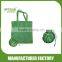 Foldable Shopping Bag 190T polyester with watermelon pouch