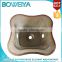 China Boweiya French Rectangular Tempered Glass Container For Foot Bath