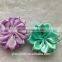 DIY satin ribbon chrysanthemum Flower baby headwear accessory 4CM