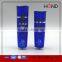 30ml 50ml 80ml 120ml Blue lotus leaf plastic cosmetic acrylic bottles with pump