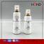 good quality new white /purple 25ml/35ml/55ml/100ml/120ml pump lotion bottle/gold cap cosmetic