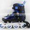 ACTION brand Roller Skate Shoes PW-151B Blue Inline Skate Shoe Flashing Roller Speed Skate