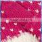 women bird eyes knitted one finger gloves with fleecy lining