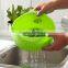 Wholesale Foldable Kitchen Plastic Vegetable Basket/Washing Vegetable Strainer Basket