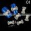 3d Metal Nail Decoration Bow Tie Rhinestone Nail Art&design Pictures