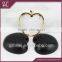 Zinc alloy apple shape metal clutch frame with black plastic shall box purse frame                        
                                                                                Supplier's Choice