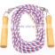 Cotton speed jumping skipping rope for kits