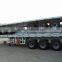 3 axle 20ft flatbed semi trailer , flat bed trailer , 40ft container flatbed trailer for sale
