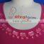 Round neck hand beaded Ladies plus size clothing
