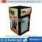 Black finish single glass door display fridge showcase