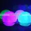 20cm Outdoor indoor RGBW color changing waterproof rechargeable led ball light mood lamp