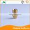 Male brass straight-type fitting